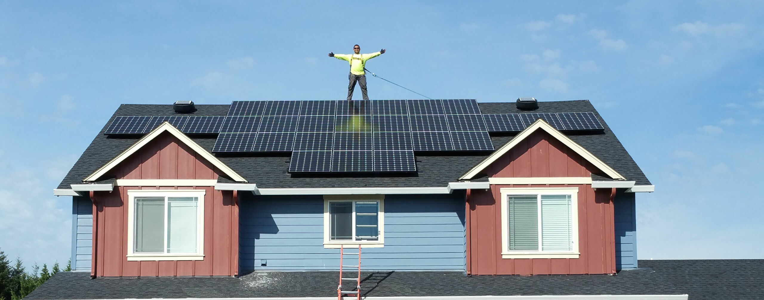 home solar installation