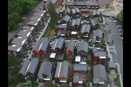 Solar Installation On Seattle'S Grow Community