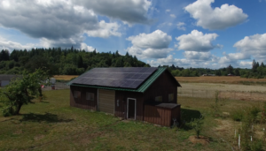 House with solar