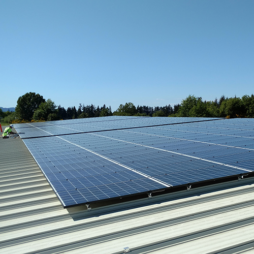 Port Angeles Recycling Center Solar Energy System A&R Solar