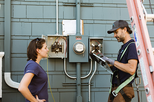 Home Solar Installation 