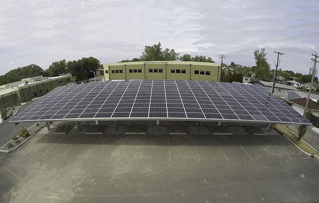 solar car port
