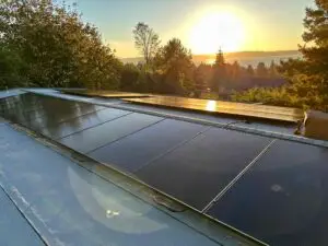 REC photovoltaic array installed washington state
