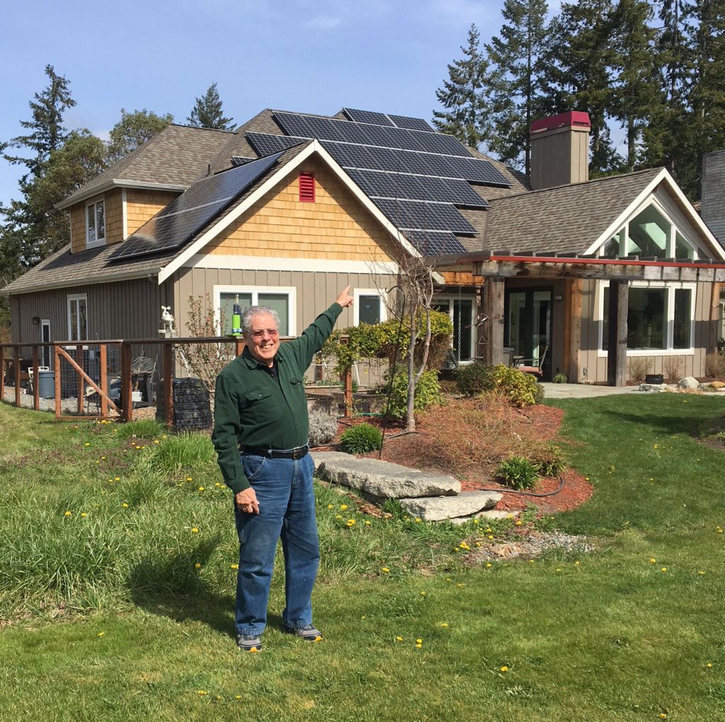langley washington residential solar installation