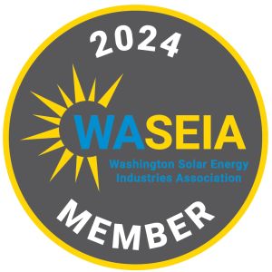 WASEIA 2024 - round badge WASEIA solar installation member