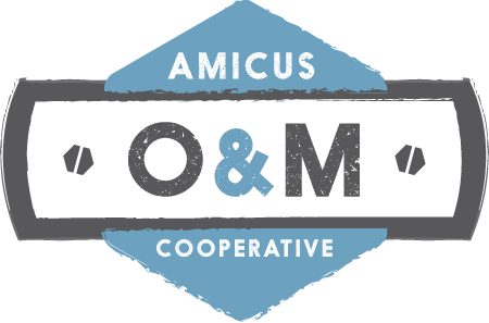 AMICUS operations and maintenance logo AMICUS cooperative operations and maintenance certified member