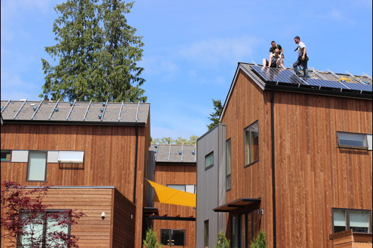 Solar Panels On Grow Community Seattle