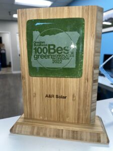 Oregon Business Best Green Workplaces 2022