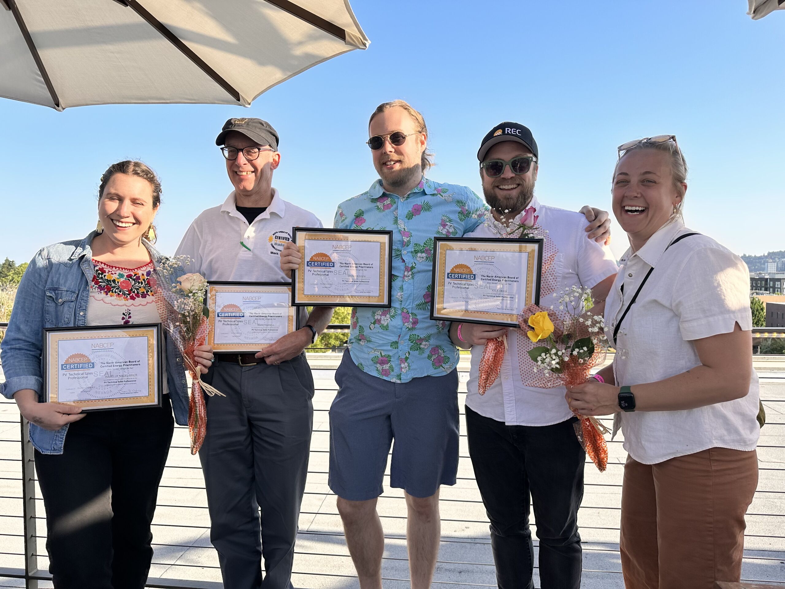 NABCEP-certification-graduation-A&R-solar-oregon