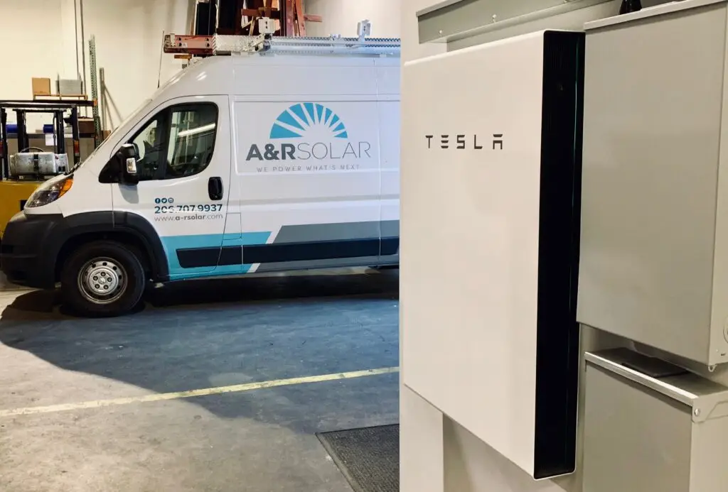 Tesla Powerwall 3 installed.