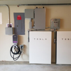 seattle washington tesla powerwall installation garage