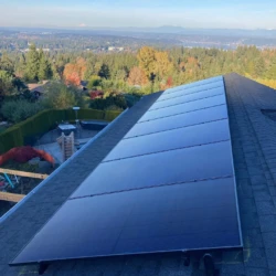 REC solar panels installed oregon state