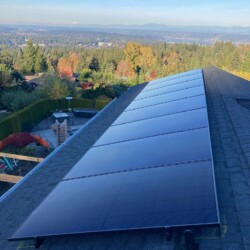 REC solar panels installed oregon state