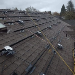 enphase micro inverter wire management