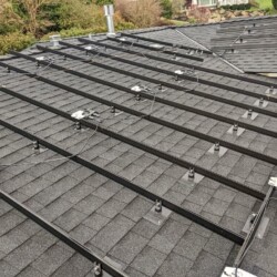 enphase micro inverters rooftop solar installation