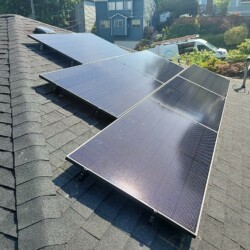 REC photovoltaic array installed oregon state