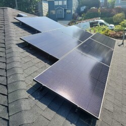 REC photovoltaic array installed oregon state