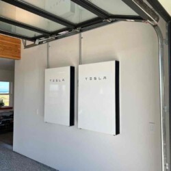completed tesla powerwall installation in washington