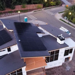 silfab solar panels on new construction