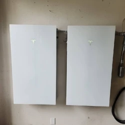 two tesla powerwall 3 battery storage systems