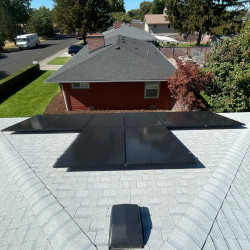 silfab 420 solar panels installed in washington state