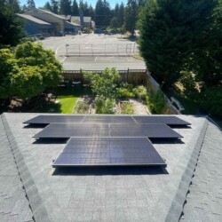 rec 420 solar panels installed