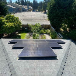 rec 420 solar panels installed